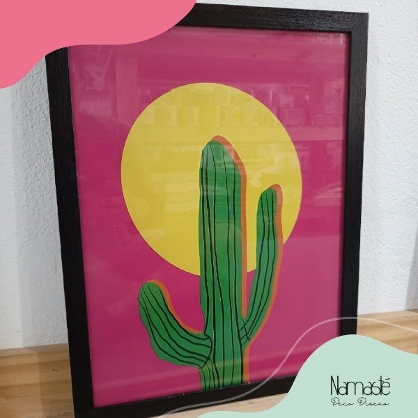Producto - Cuadro Cactus grande
