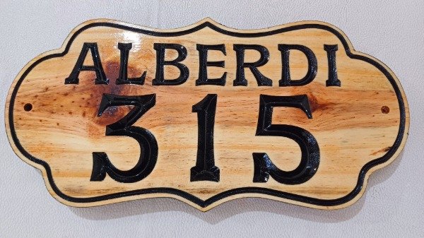 Producto - Carteles de dirección 15x30cm