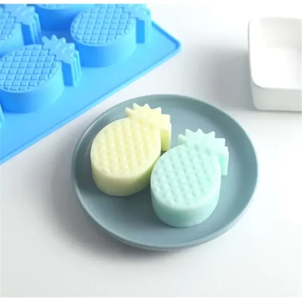 Producto - Molde silicona x6 ananás - 0