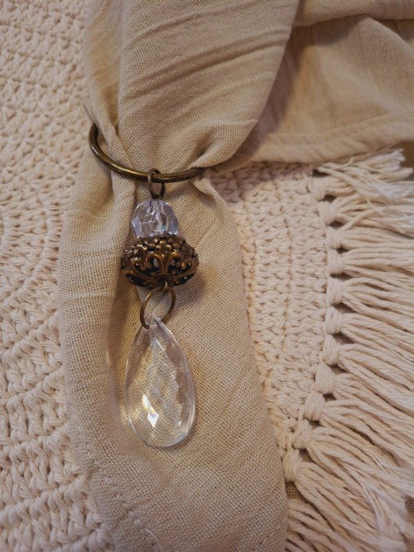 Producto - Servilletero Almendra Bronce