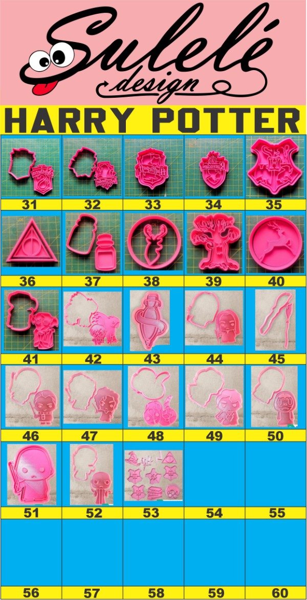 Producto - CORTANTES GALLETITAS HARRY POTTER - 1