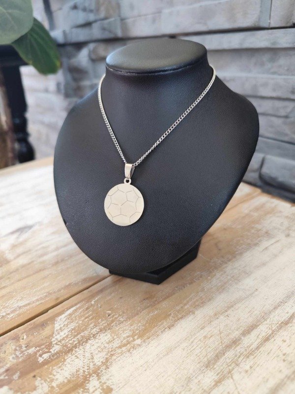 Producto - Collar pelota. Acero quirurgico