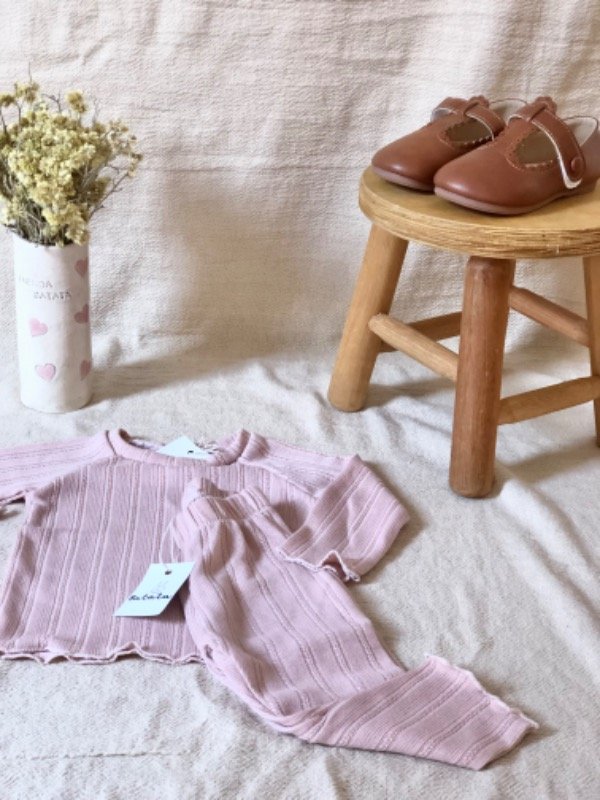 Producto - Conjunto Euge lanilla rosa
