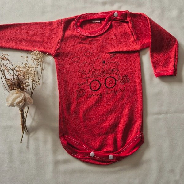 Producto - Body juguetes rojo