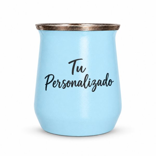 Producto - Mate Simil Stanley Celeste - 2