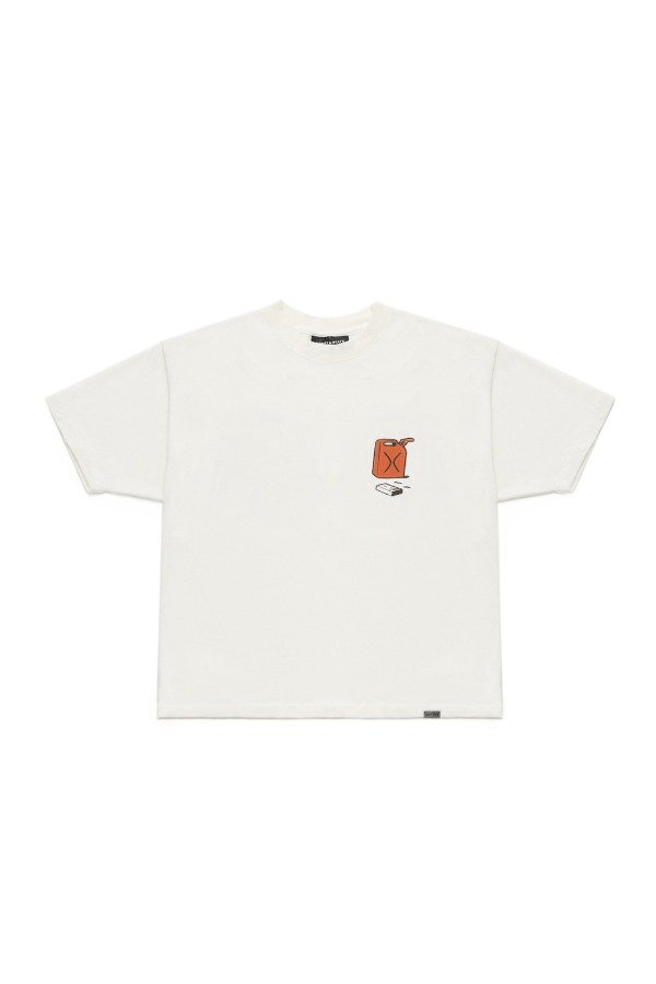 Producto - Remera Trasher Crop Burn Your Bike Harvey Willys