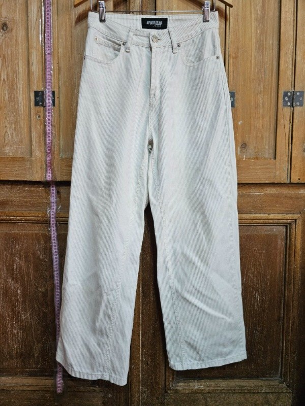 Producto - Jean Ay Not Dead Blanco t.28