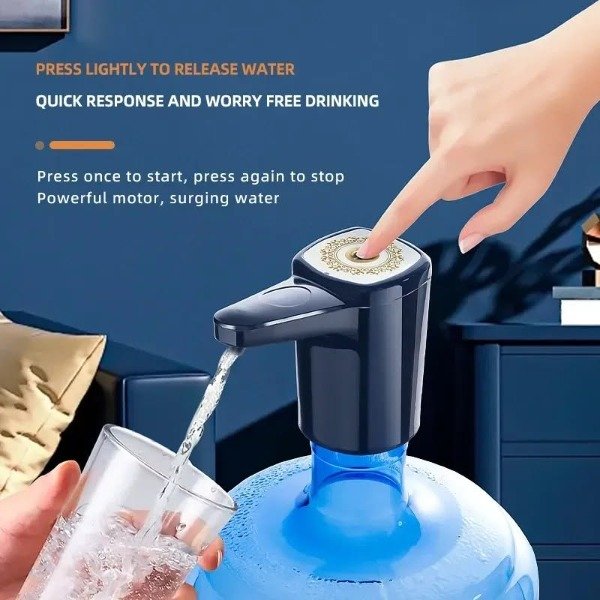 Producto - Bomba Eléctrica De Agua Para Bidon Recargable Usb - 4