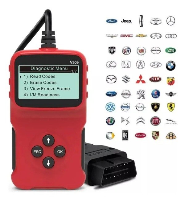 Producto - Escaner Automotriz De Diagnostico Con Display Seisa V309