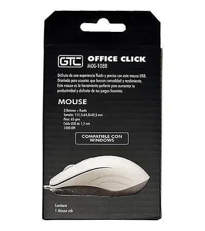 Producto - Mouse GTC Office Click MOG-108 - 2
