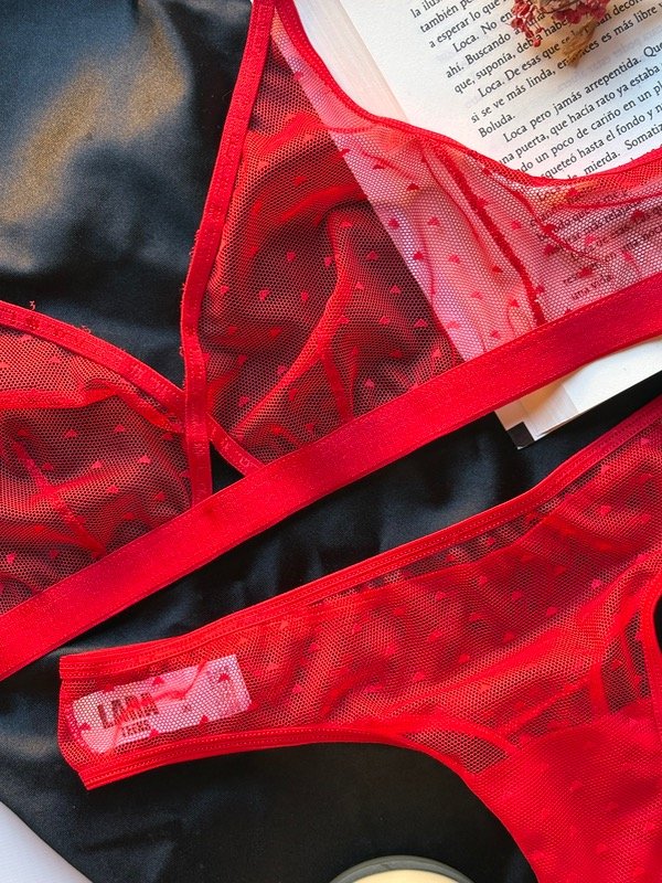 Producto - Conjunto corazones rojo - 5