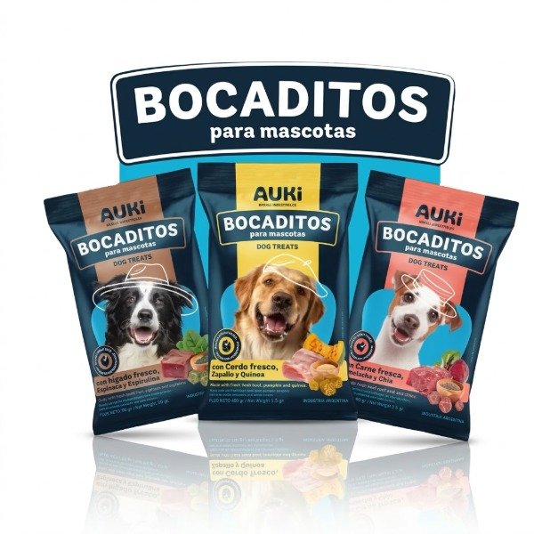 Producto - Bocaditos Humedo Auki x 100 Gs