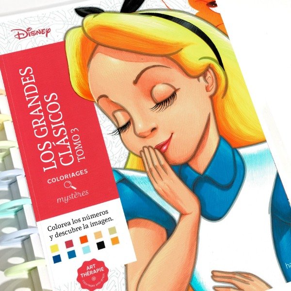 Producto - Libro para Colorear con números: Clasicos de Disney Tomo 3 - 0