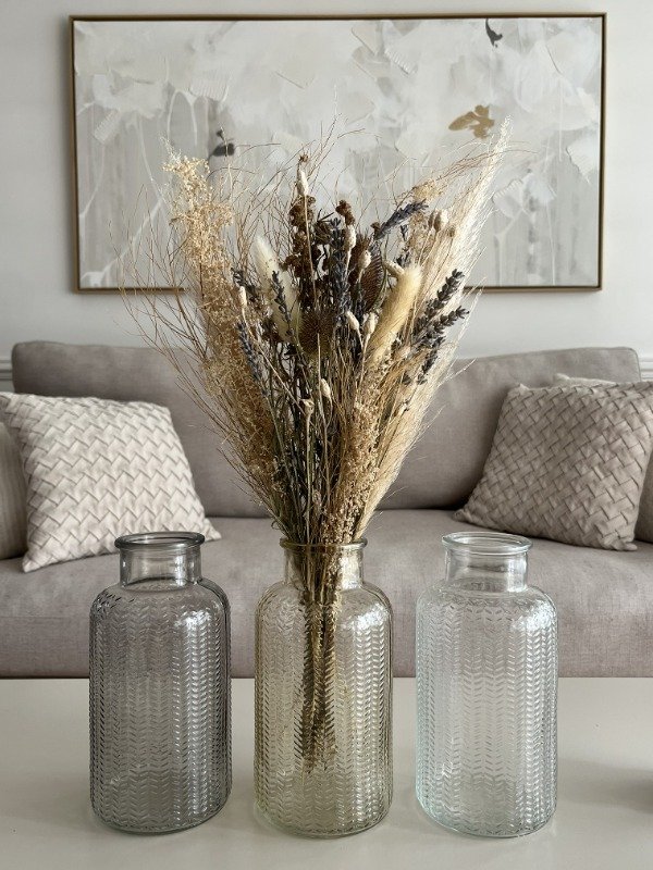 Producto - Florero Pettai XL + Ramo