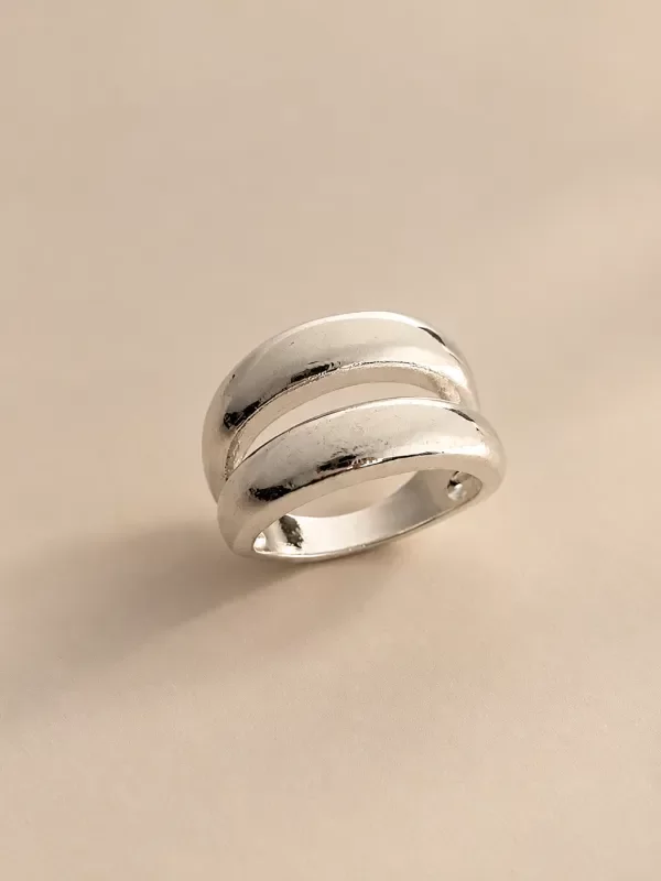 Producto - Anillo Doble Línea Chunky - 2