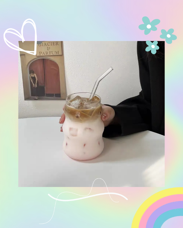 Producto - Vaso De Vidrio Ondas Nube 500ml