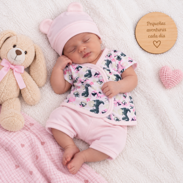 Producto - Ajuar Estampado Beba M/C - 0