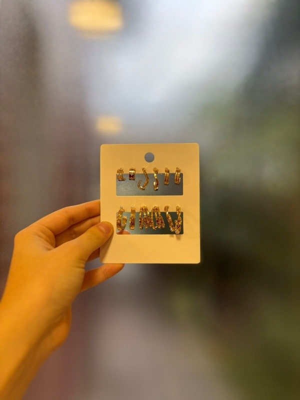 Producto - 6 Pares de aros