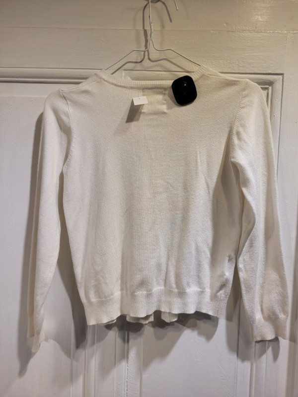 Producto - Saco WANAMA blanco con flores bordadas Talle 10 años - PRECIO: 16X - 2