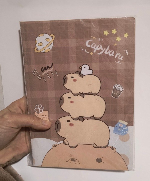 Producto - Cuaderno capybara ( 14 x 20 cm / 40 h)