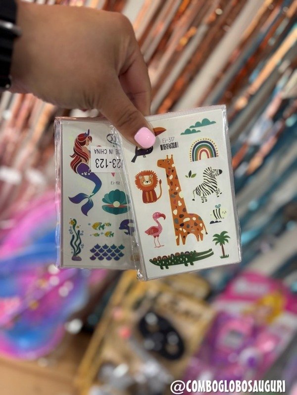 Producto - TATUAJES TEMPORALES - PLANCHA