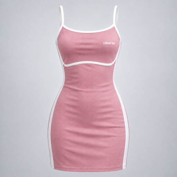 Producto - Vestido Deportivo FOCUS FIT DRESS rosa - 1