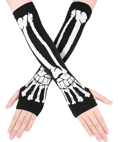 Producto - Guantes calavera y esqueleto