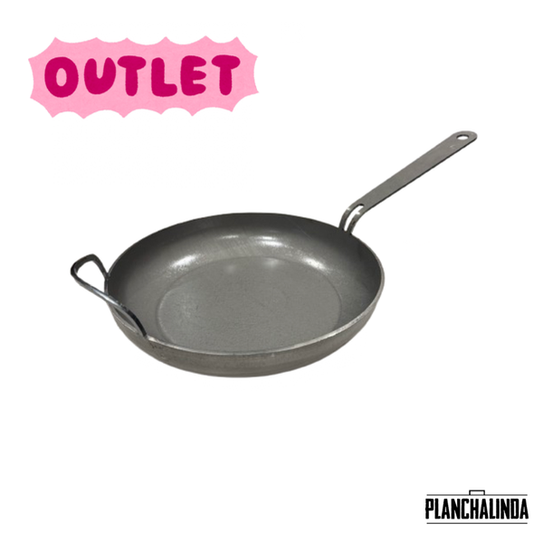 Producto - Sartén de hierro 25 cm OUTLET con manijita