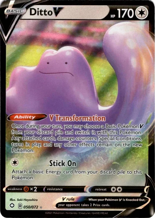 Producto - Ditto V - 050/072 - Shining Fates - Holo