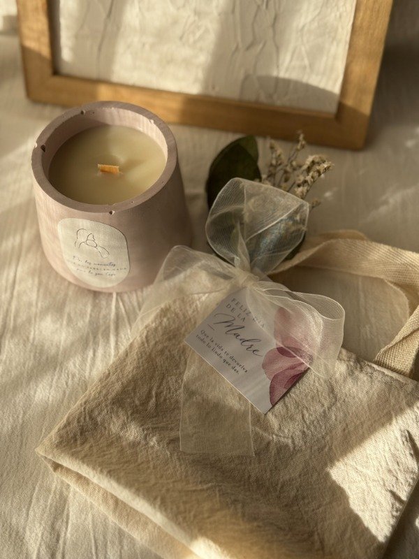 Producto - Día de la madre - Vela aromática con frase - 3