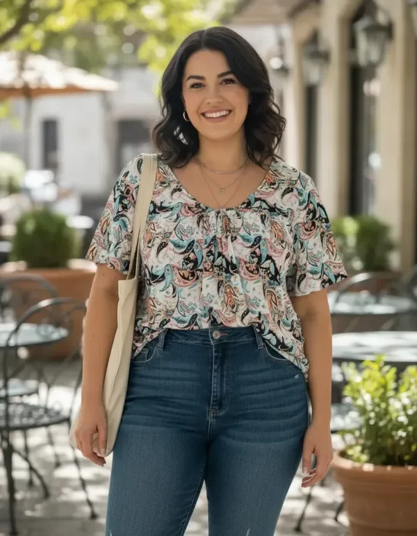 Producto - Remeras talle grandre fibrana verano estampados