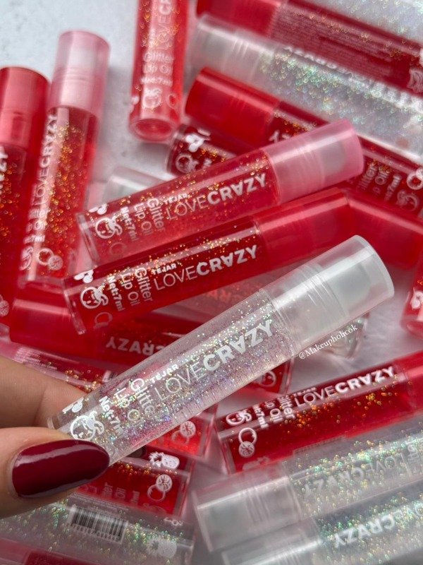 Producto - LIP OIL CON GLITTER LOVE CRAZY - TEJAR