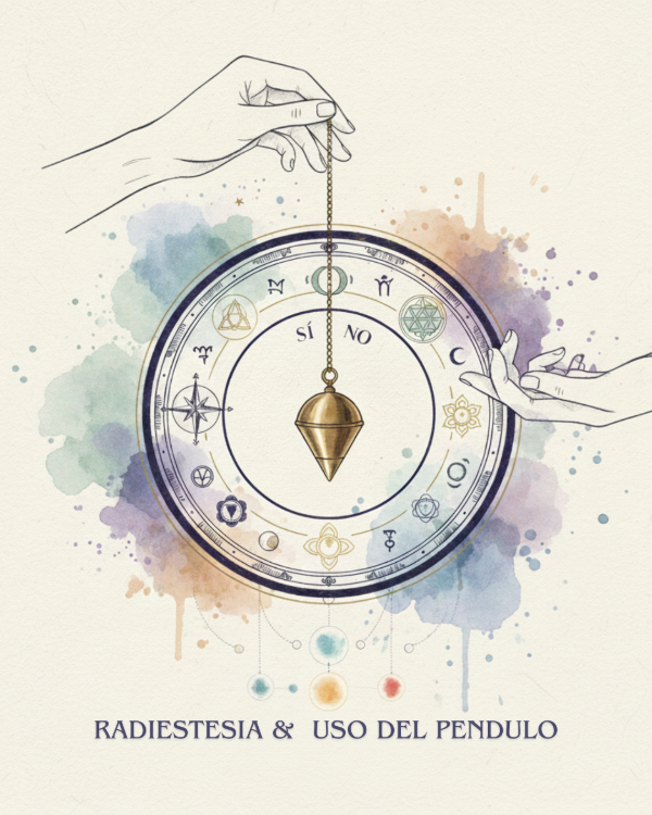 Producto - Formación en Radiestesia - Uso del  Péndulo -