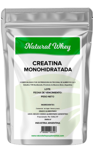 Producto - Creatina 250 Gramos - Natural Whey