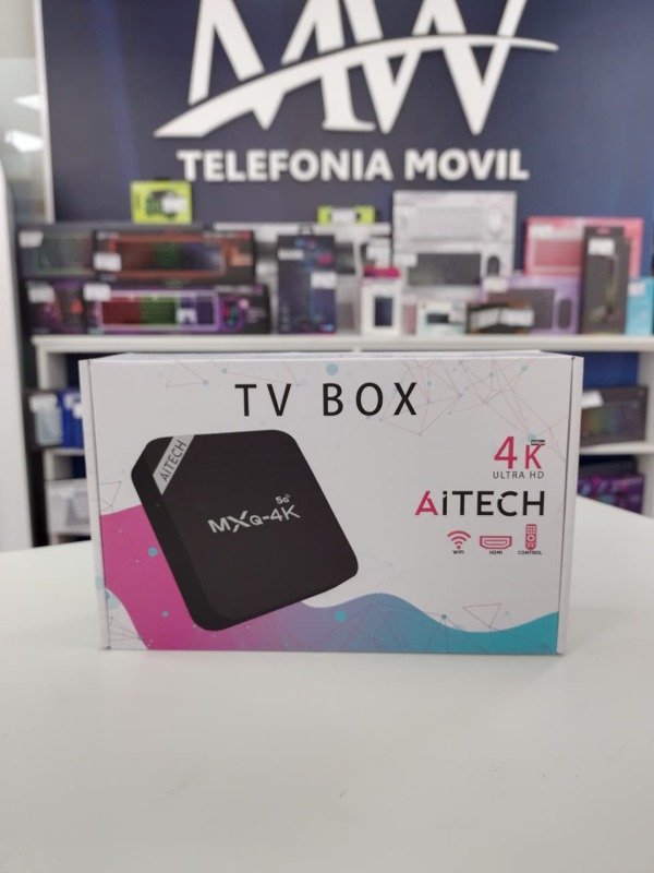 Producto - Tv Box 4K Ultra HD con Android 13 Aitech AIMS610216N