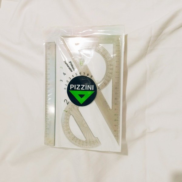 Producto - SET DE GEOMETRIA  x 3 PIEZAS "PIZZINI"