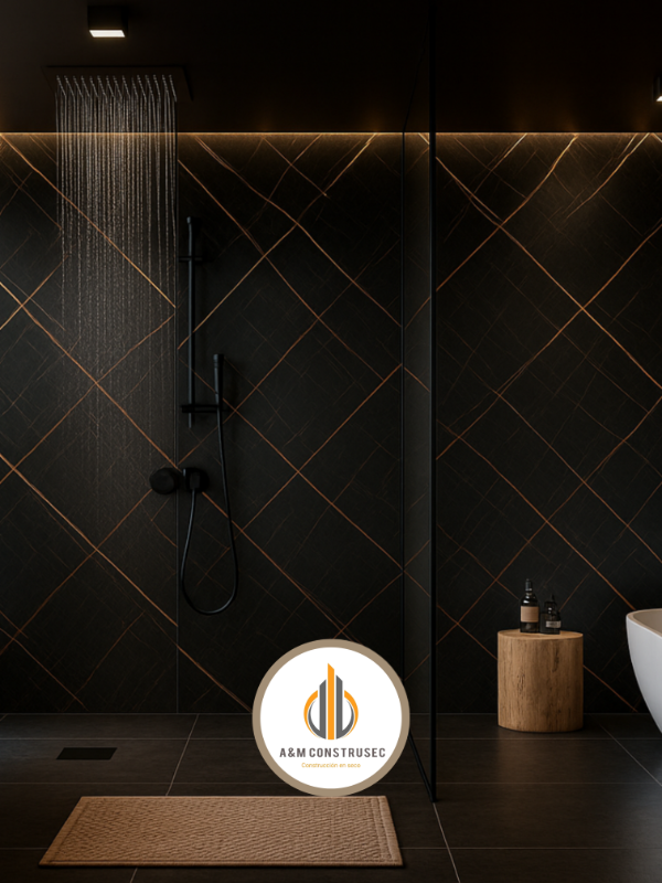 Producto - Placas PVC imitación marmol - Marquina Gold