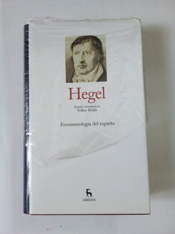 Producto - Fenomenología del espíritu - Hegel - Gredos - Tapa dura