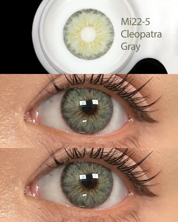 Producto - Pupilentes naturales Cleopatra Gray FRESHLADY