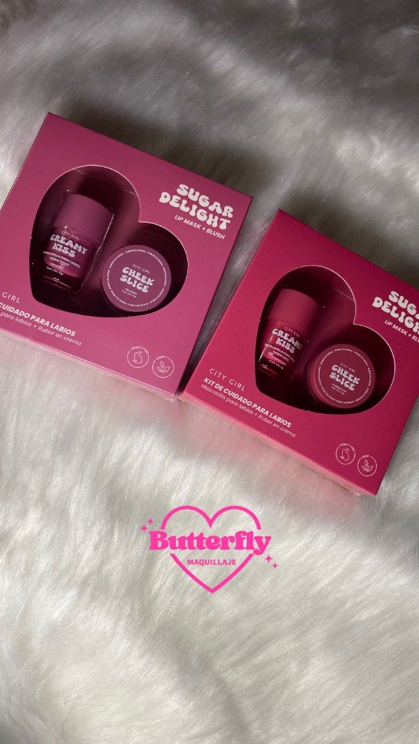 Producto - KIT DE CUIDADO PARA LABIOS Mascarilla para labios + Rubor en crema