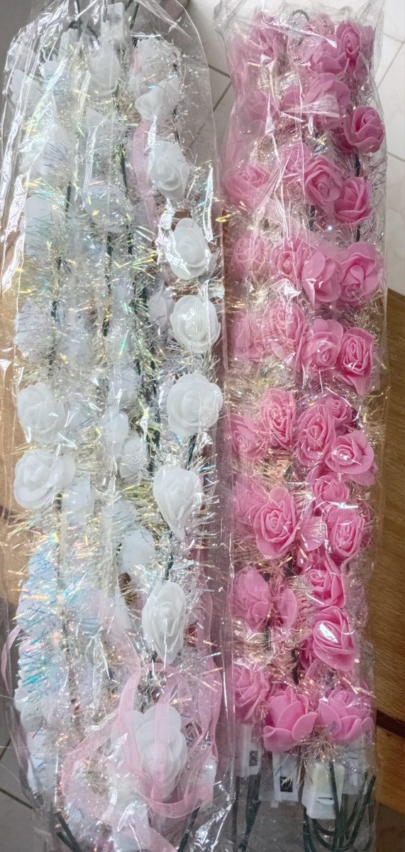 Producto - Corona Vincha  Luminosa Leds Blanca