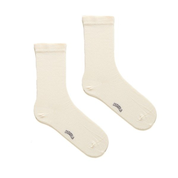 Producto - MEDIA CAÑA INTERMEDIA DE ALGODÓN CON LYCRA LISA - PUÑO SUAVE. ART 3079