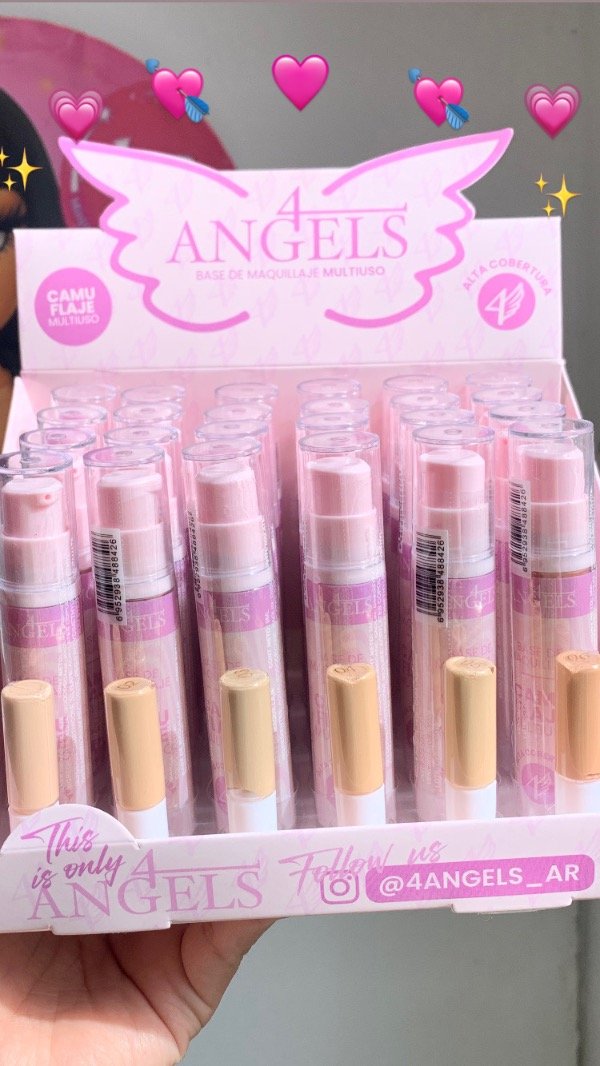 Producto - BASE LIQUIDA 4 ANGELS (ALTA COBERTURA)