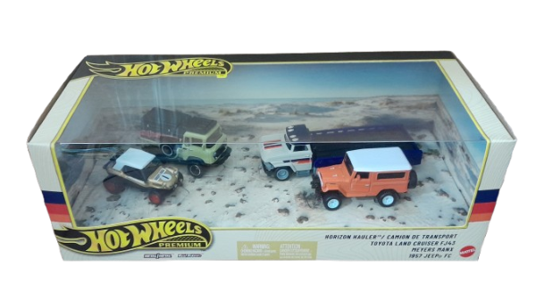 Producto - Hot Wheels Premium x 4 Toyota + Jeep + Meyers