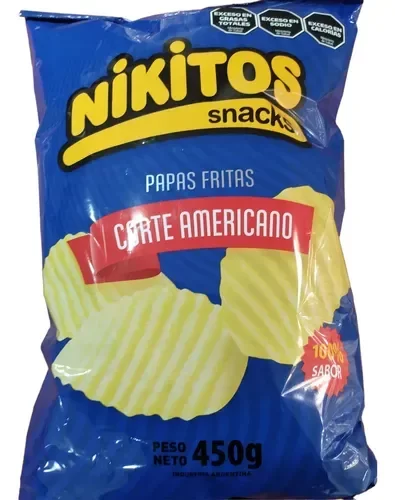 Producto - Papas nikitos corte americano 450gr