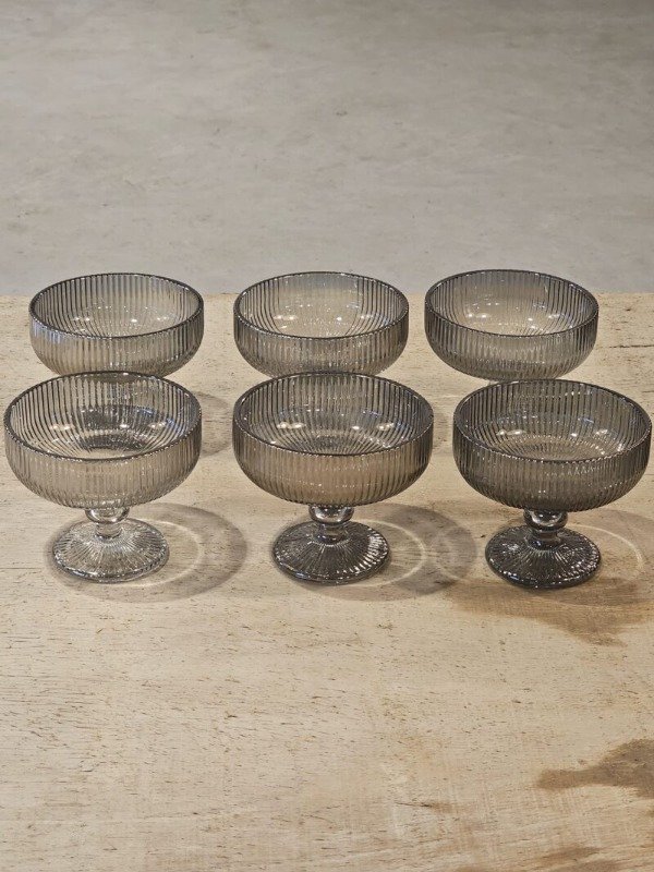 Producto - Compoteras Rayadas Gris
