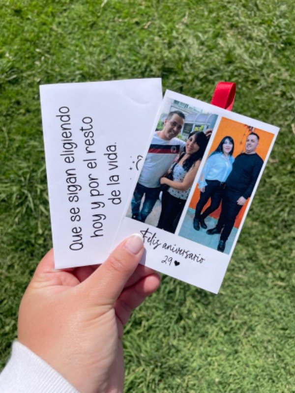 Producto - Sobre foto