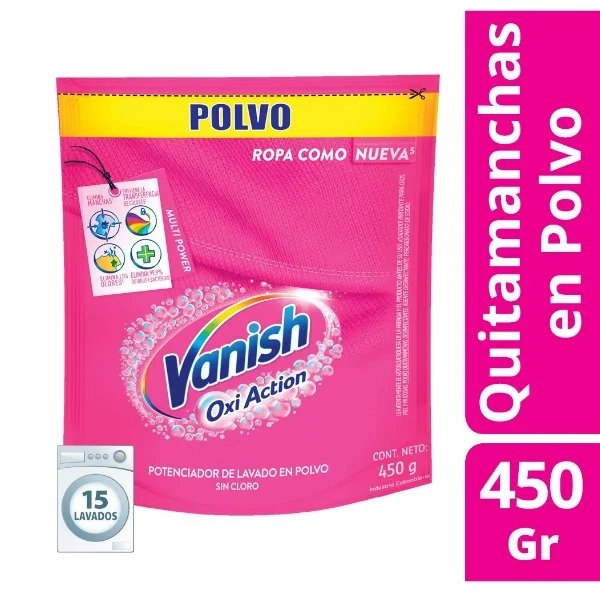 Producto - Vanish Oxi Action Polvo 450Gr