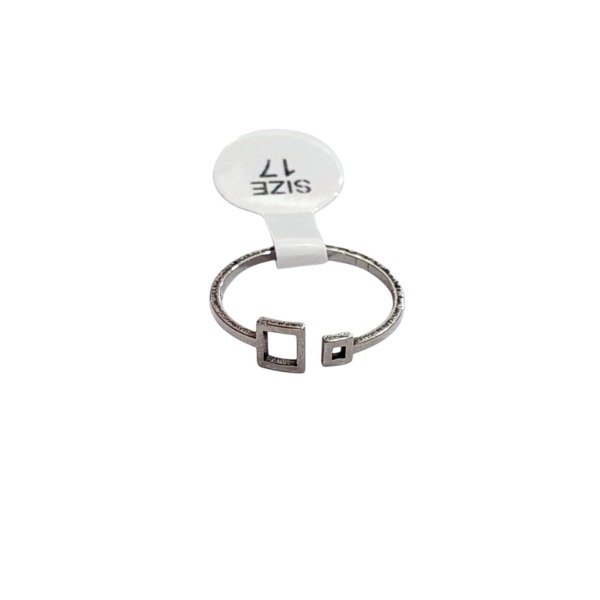 Producto - Anillo Acero quirurjico Cuadrado