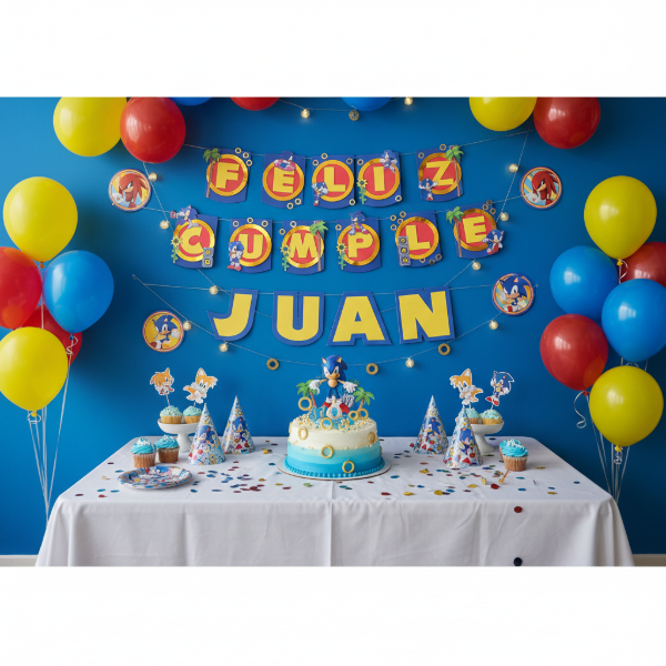 Producto - BANDERINES SONIC